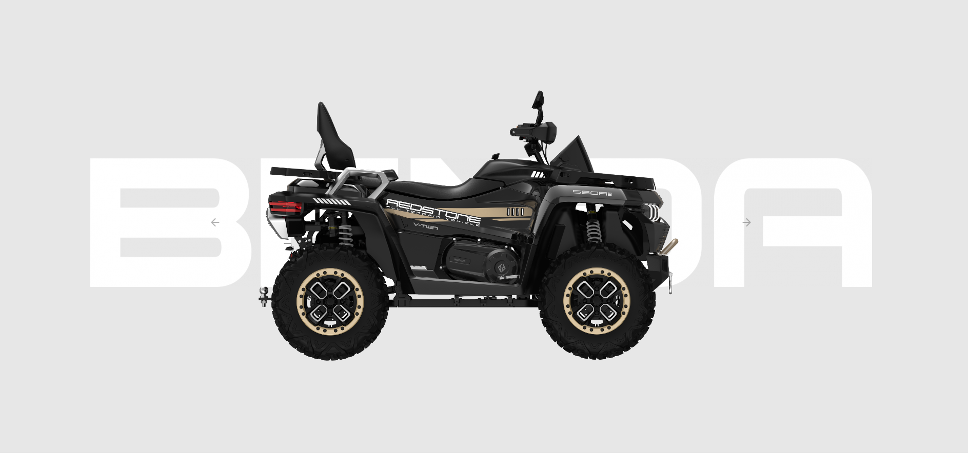 REDSTONE 550 EDITION PREMIUM + ABS CHASSIS COURT